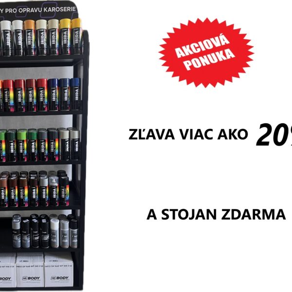 AKCIOVÝ STOJAN HB BODY IRIDA RAL SPREJOV