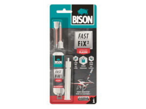 BISON FAST FIX PLASTIC  dvojzložkové lepidlo na extrémne opravy na plasty 10 g