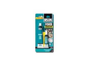 BISON POWER ADHASIVE 65ML - dvojzložkové polyuretánové lepidlo pre extrémne pevné spoje