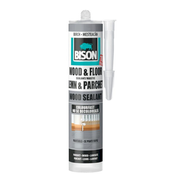 BISON WOOD SEALANT BREZA parketový tmel 300 ml