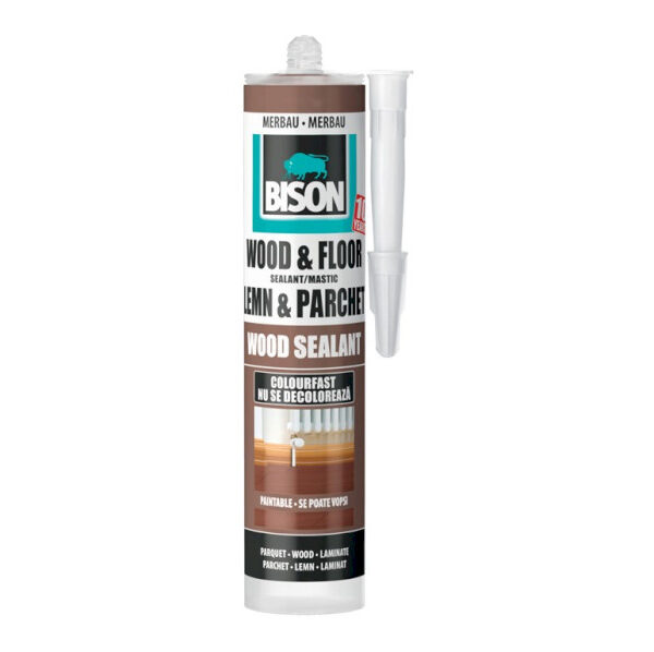 BISON WOOD SEALANT MERBAU parketový tmel 300 ml