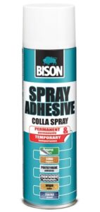 BISON spray adhesive KONTAKTNÉ LEPIDLO V SPREJI 500ml