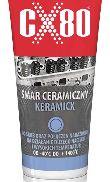 CX80 Mazivo KERAMICX  pre skrutky vystavené vysokým tlakom a teplotám