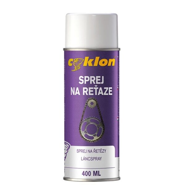 CYKLON Sprej na reťaze a ozubené kolesá 400ML