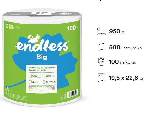 Endless 2 vrstvová papierová utierka
