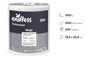 Endless 2 vrstvová papierová utierka