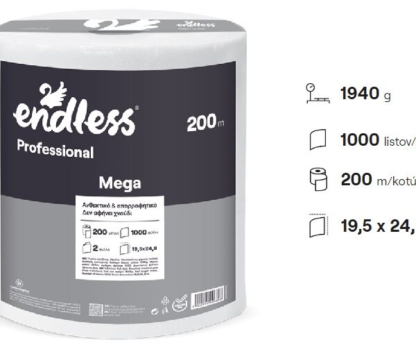 Endless 2 vrstvová papierová utierka