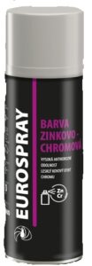 Eurospray AC705 zinkovo chrómová farba v spreji 400ml