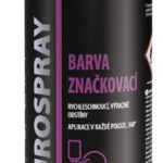 Eurospray AC738 značkovací fluorescenčný sprej červený 500ml