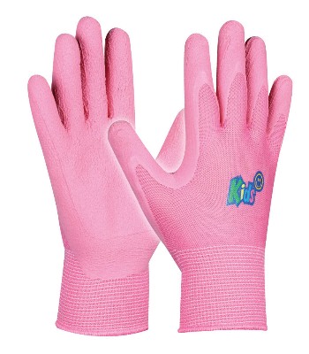 Gebol Pracovné rukavice KIDS PINK vek 5 až 8