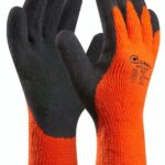 Gebol Pracovné rukavice WINTER GRIP č.9 oranžove