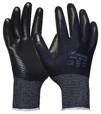 Gebol Pracovné rukavice pre montážne práce SUPER GRIP ECO č.10
