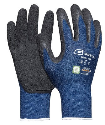 Gebol Pracovné rukavice pre montážne práce s chladiacim efektom COOL GRIP č.10