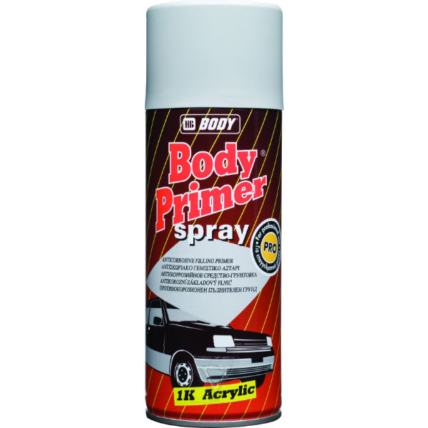 HB BODY 1K plnič / antikorózny základ v spreji biely 400 ml