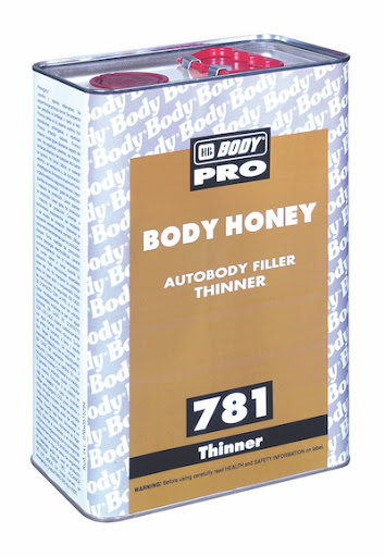 HB BODY 781 HONEY Riedidlo do polyesterových tmelov transparentný 0