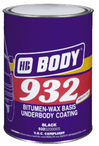 HB BODY 932 čierna 4L