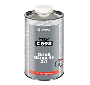 HB BODY C898 Clear ultra HS 2:1 akrylátový lak transparentný 5l
