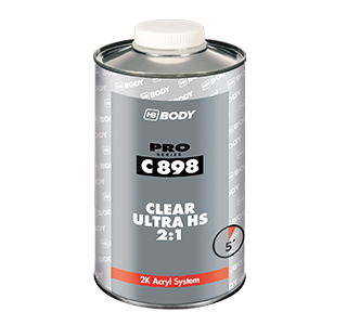HB BODY C898 Clear ultra HS 2:1 akrylátový lak transparentný 5l