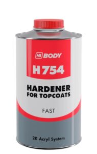 HB BODY H754 tužidlo rýchle transparentné 1L