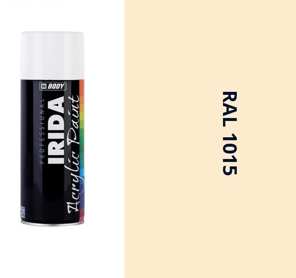 HB BODY  IRIDA RAL 1015 slonová kosť svetlá farba v spreji 400ml