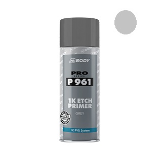 HB BODY P961 etch primer  odhrdzovač a reaktívny základ v jednom šedý v spreji 400ml