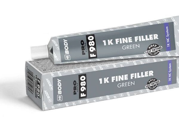 HB BODY PRO F980 1K fine filler - správkový tmel zelený 150g