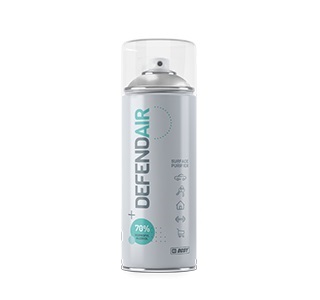 HB BODY  dezinfekčný a čistiaci sprej defend air spray 400ml