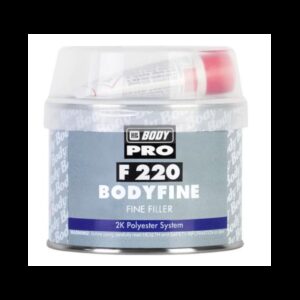 HB BODY fine F220 - tmel jemný  biely 250g
