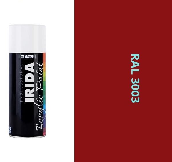 HB BODY irida RAL 3003 rubínová FARBA V SPREJI 400ML
