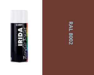 HB BODY irida RAL 8002 signálovo hnedá FARBA V SPREJI 400ML