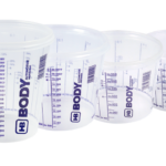 HB BODY plastová nádoba s odmerkou 2300 ml