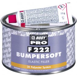 HB BODY tmel na plasty - bumpersoft F222 čierny 1KG