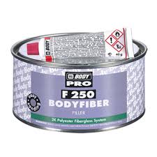 HB BODY tmel so sklenným vláknom - fiber F250 zelený 1.5 KG