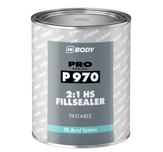 HB Body 970 2K  2:1 plnič  transparentný  1 l