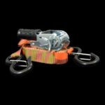 QUICKLOADER Rebel/Dvojdielny popruh s račňou 800 kg 4 m x 25 mm 2-PACK