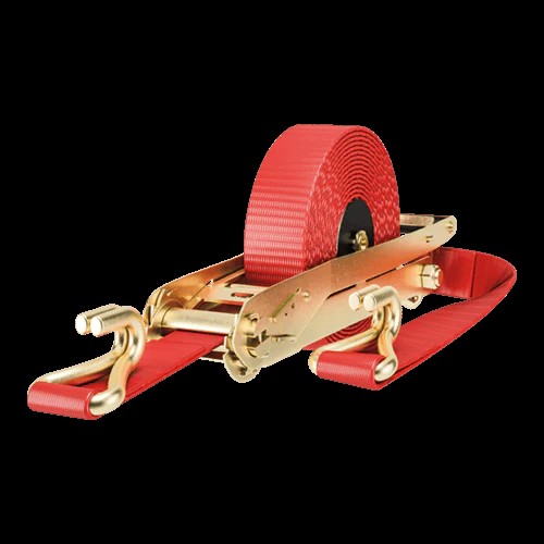 QUICKLOADER Retractable/Samonavíjajúci jednodielny popruh s račňou 4000kg 50mmx8m DJ-hooks