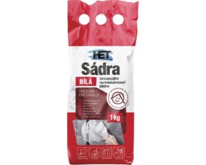 Sádra 1kg biela