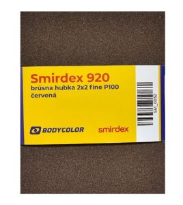 Smirdex 920 brúsne hubky 2x2 fine P100 - červený