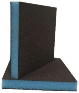 Smirdex 920 brúsne hubky 2x2 ultra fine P180 - svetlo modrý