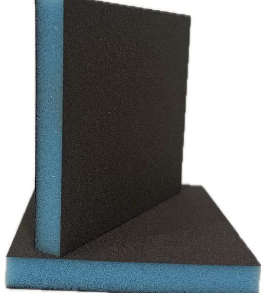Smirdex 920 brúsne hubky 2x2 ultra fine P180 - svetlo modrý