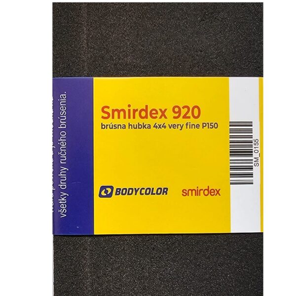 Smirdex 920 brúsne hubky 4x4 very fine P150