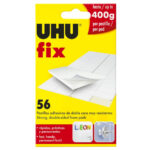 UHU Fix 56 ks - obojstranné lepiace pásky