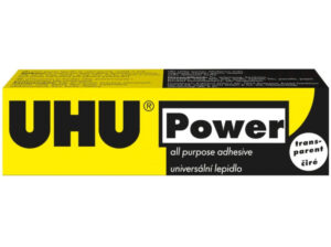 UHU POWER TRANSPARENT univerzálne priesvitné lepidlo 45 g