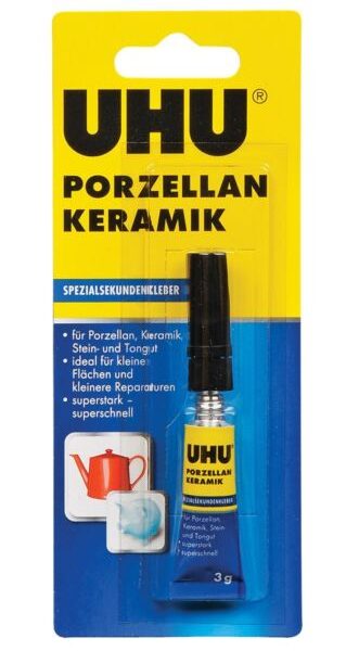 UHU silné a účinné lepidlo na porcelán