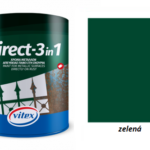VITEX DIRECT -1 48 FARBA NA KOV 3 V 1 ZÁKLAD AJ VRCH zelená RAL 6005 0