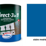 VITEX DIRECT -1 78 FARBA NA KOV 3 V 1 ZÁKLAD AJ VRCH svetlo modrá RAL 5017 0