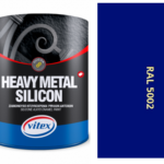 VITEX HEAVY METAL SILIKON - ALKYDOVÁ FARBA NA KOV SATÉN RAL 5002 ULTRAMARÍNOVÁ 2
