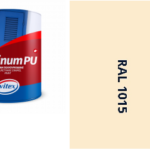 VITEX PLATINUM - farba na drevo a kov MATNÁ RAL 1015 SLONOVÁ KOSŤ SVETLÁ 2
