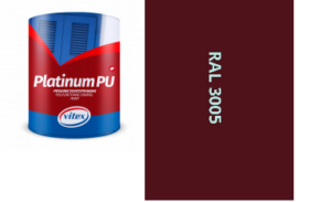 VITEX PLATINUM  - farba na drevo a kov MATNÁ RAL 3005 VÍNOVO ČERVENÁ 2