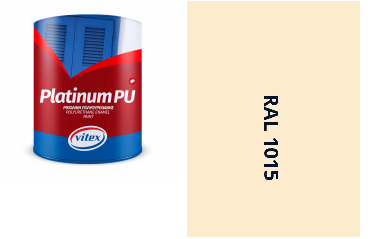 VITEX PLATINUM  - farba na drevo a kov MATNÁ RAL 1015 SLONOVÁ KOSŤ SVETLÁ 0